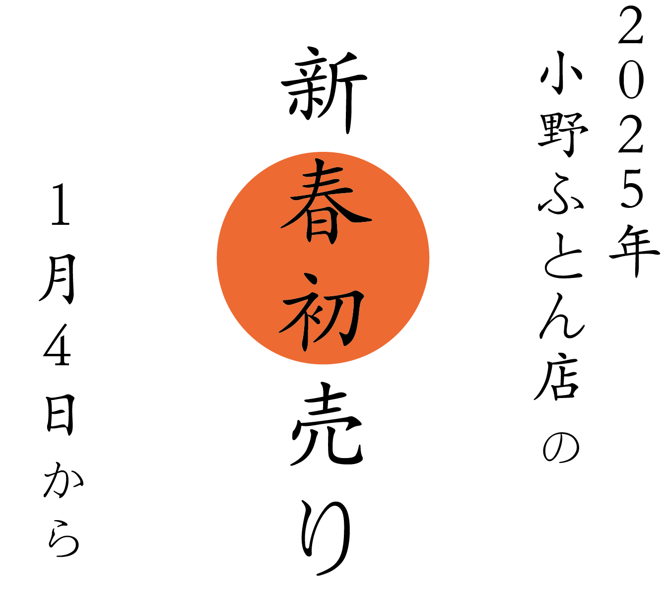 2025年1月のチラシ情報